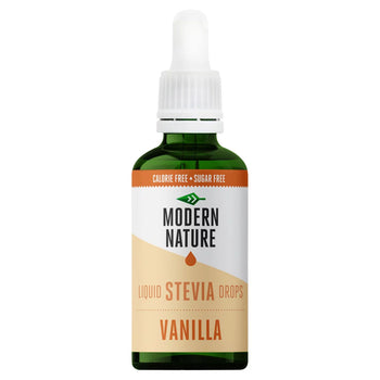 Naturaleza moderna de stevia gotas de vainilla edulcorante 50 ml