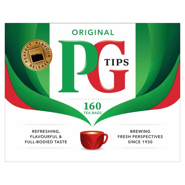 PG Tips Original Biodegradable Tea Bags 160 per pack