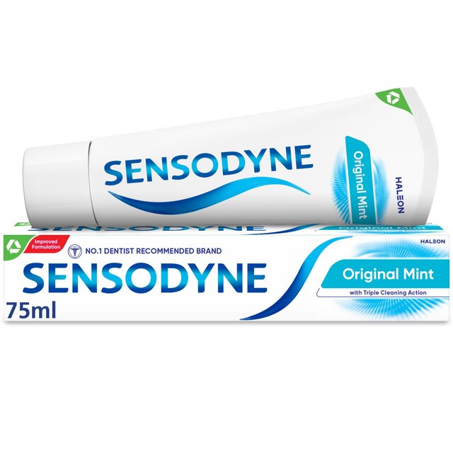 Sensodyne Daily Care Original Minze empfindliche Zähne Zahnpasta 75 ml