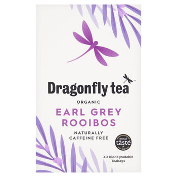 Dragonfly Rooibos Organic Earl Grey 40 per pack