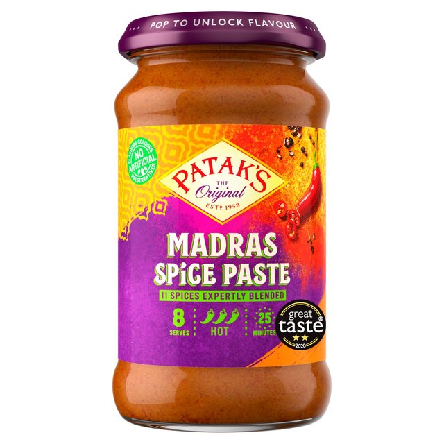 Pataks Madras Spice Paste 283g