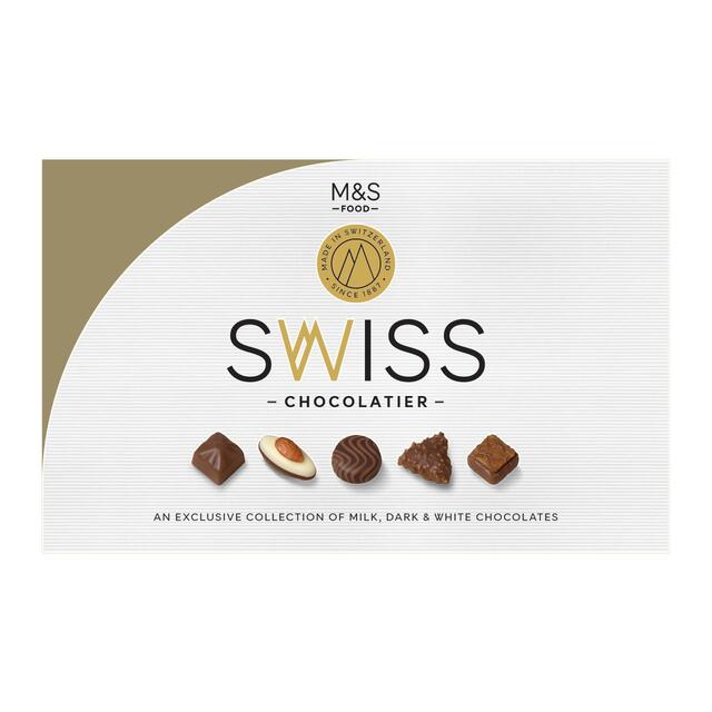 M&S Swiss Chocolate surtido 145G