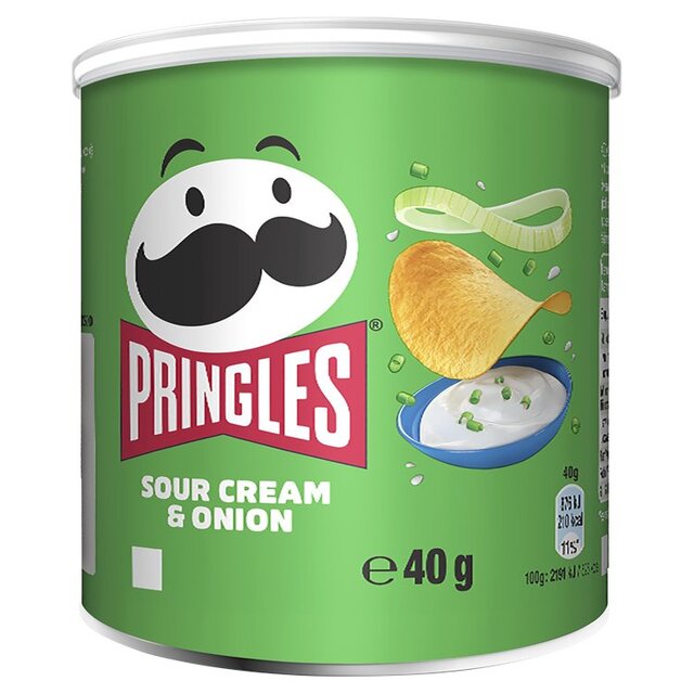 Pringles Pop & Go Sour Cream & Cebe 40g