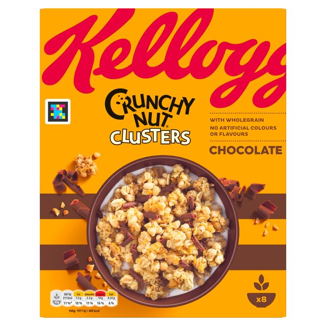 Kellogg's Crunchy Nut Clusters Chocolate 400g