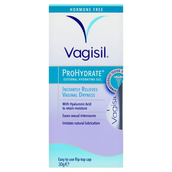Gel de prohydrate externe du vagisil 30g