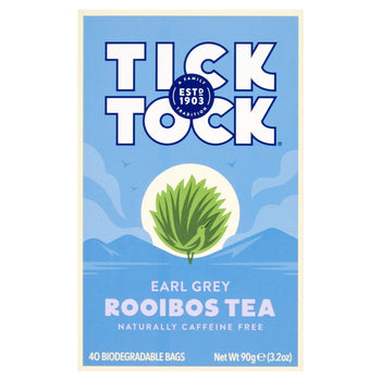 Tick Tock Rooibos Earl Grey Tea Bags 40 per pack