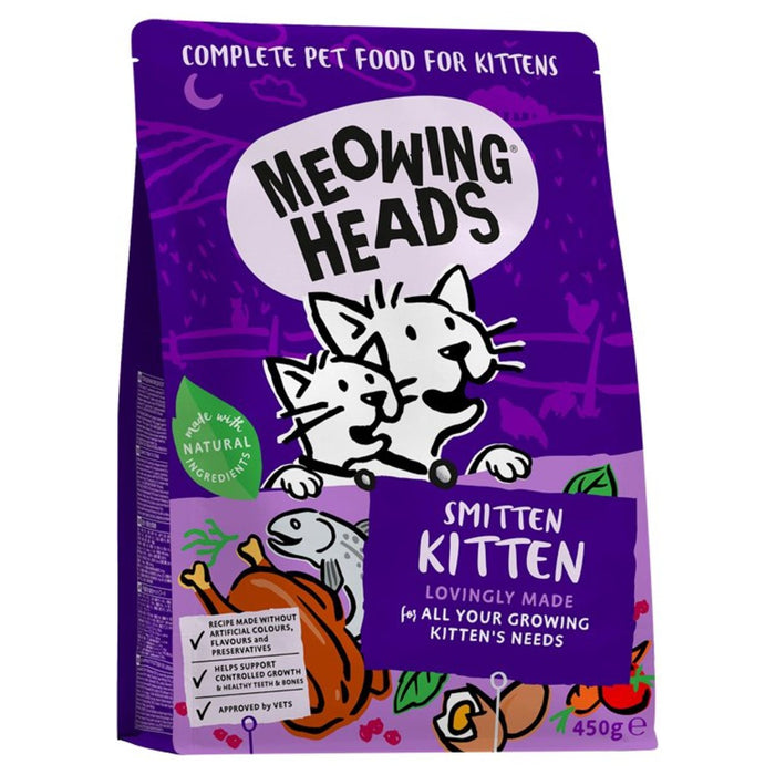 Meowing Heads Smitten Kitten 450g