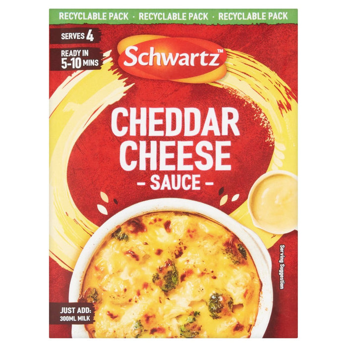 Schwartz Cheddar Cheese Sauce mélange 38g