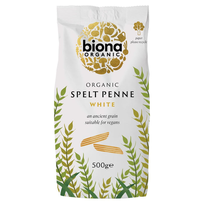 Biona Organic Binted Penne White 500G