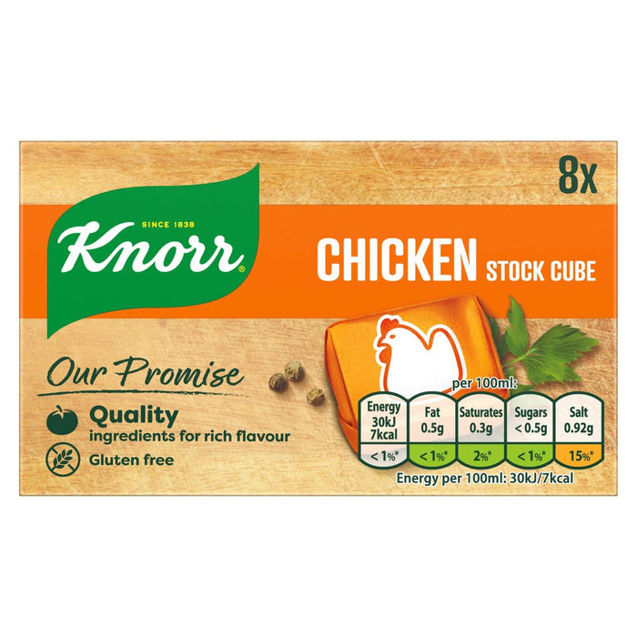Cubos de caldo de pollo Knorr 8 x 10g